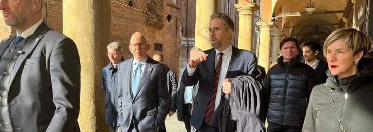 sindaco Lepore e amabsciatore usa ph Comune Bologna